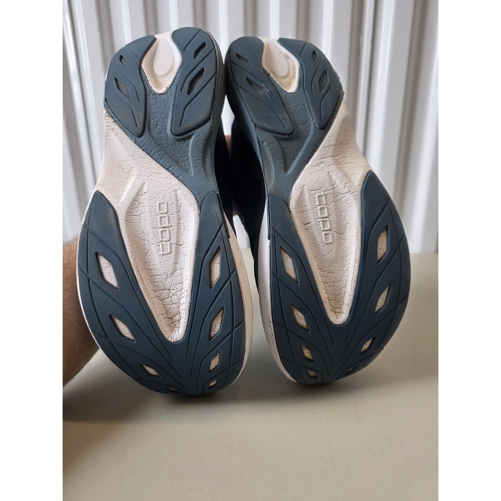 Topo Athletic Aura Shoes Mens Size 10.5 Blue White Cushioned Running Sneakers - Picture 10 of 10